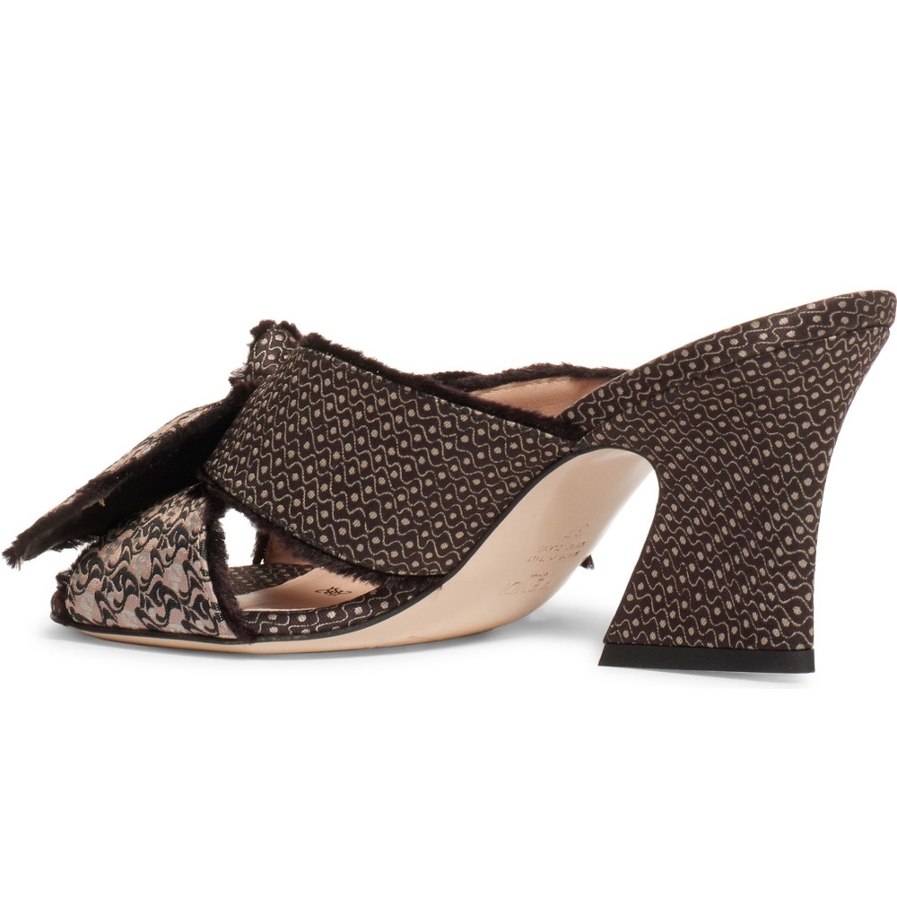 BNIB FENDI BOW SLIDE SANDALS - Picture 3 of 4